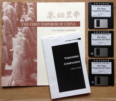 The First Emperor of China - booklet and disks