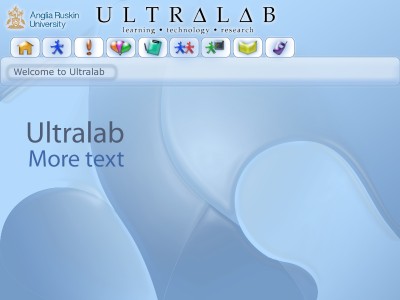 Ultralab Website idea
