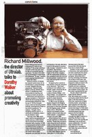 RICHARD MILLWOOD FEATURE IN THE TES