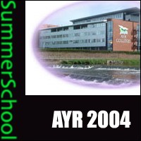 SummerSchool Ayr 2004 Project Logo