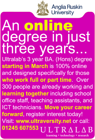 Ultraversity advertisment for March 2006