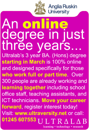 Ultraversity advertisment for March 2006